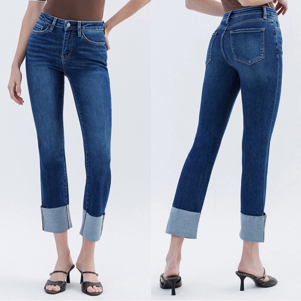 GAP Always Skinny Cuffed Blue Denim Jeans Women’s Size 25